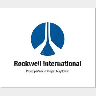 Rockwell International (aged look) Posters and Art